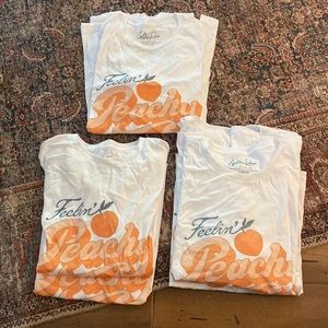 Feelin peachy tshirts